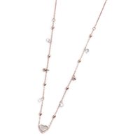 Collana Marlù Donna Nel Mio Cuore in Acciaio Cristallo 15CN033R-W - 15CN033R-W